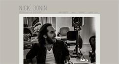 Desktop Screenshot of iamnickbonin.com